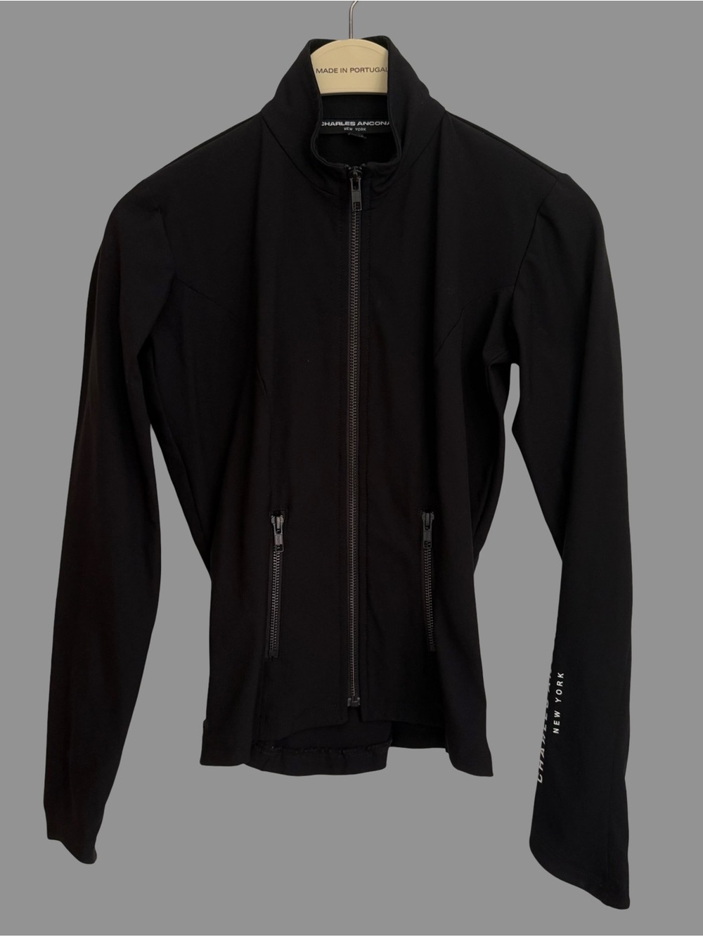 Charles Ancona New York Black Fitted Equestrian Training Jacket XS ($345)